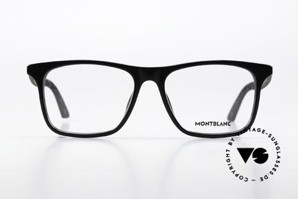 Montblanc MB0359O Sportliche Brille Klassisch, charakteristisches Design mit dem Montblanc Logo, Passend für Herren