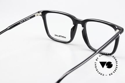 Montblanc MB0011O Brille Large Size In Schwarz, ungetragenes Exemplar mit original Montblanc Etui, Passend für Herren