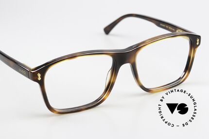 Gucci GG1045O Azetatbrille Herren Schildpatt, ungetragenes Modell inkl. Gucci Etui & Putztuch, Passend für Herren