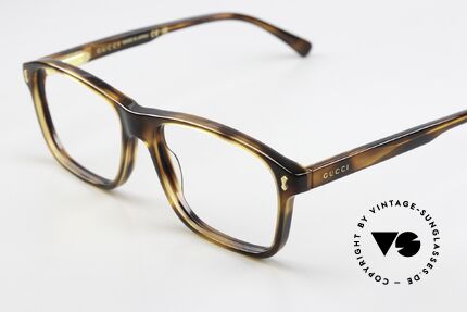 Gucci GG1045O Azetatbrille Herren Schildpatt, sehr hochwertiges Brillengestell (made in Japan), Passend für Herren