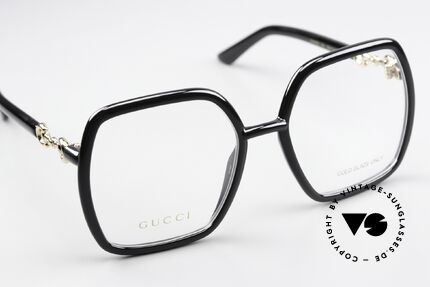 Gucci GG0890O Hingucker Damenbrille, die Fassung ist beliebig verglasbar; gleitsichtfähig, Passend für Damen