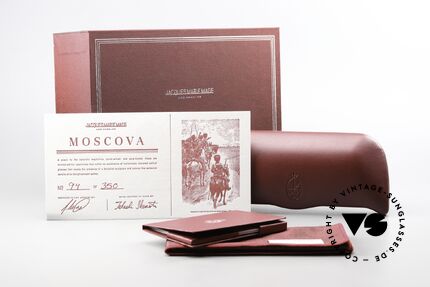 Jacques Marie Mage Moscova Designerbrille Eckig Markant, Größe: medium, Passend für Herren