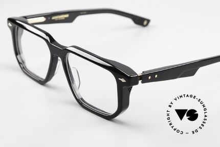 Jacques Marie Mage Saburo Designerbrille Eckig Schwarz, JMM zeigt, dass "vintage" keine Frage des Alters ist!, Passend für Herren