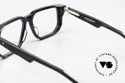 Jacques Marie Mage Saburo Designerbrille Eckig Schwarz, Größe: medium, Passend für Herren