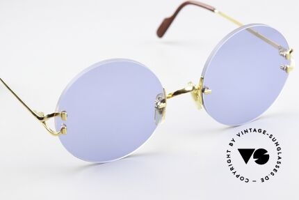 Cartier Madison 55 Anfertigung Mit 55mm Glas, 2nd hand Modell im neuwertigen Zustand + Etui, Passend für Herren und Damen