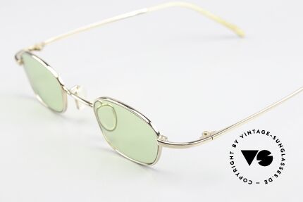 Christian Roth 14007 Pure Titanium Made in Japan, die Sonnengläser (100% UV) können getauscht werden,, Passend für Herren und Damen