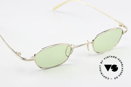 Christian Roth 14007 Pure Titanium Made in Japan, denn die kleine Fassung ist ideal für große Sehstärken, Passend für Herren und Damen