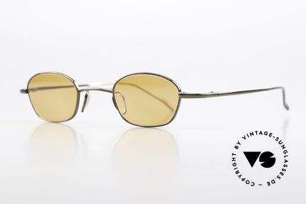 Christian Roth 14007 Ideal Für Große Sehstärken, bronze Rahmen mit orangen Gläsern; unisex Modell, Passend für Herren und Damen