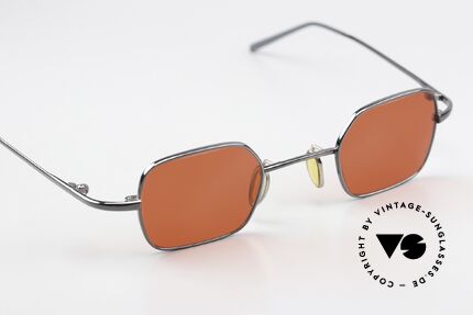 Christian Roth 14004 Designerbrille Blutorange, denn die kleine Fassung ist ideal für große Sehstärken, Passend für Herren und Damen