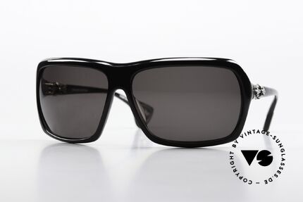 Chrome Hearts Thrust Biker Brille Sterling Silber Details