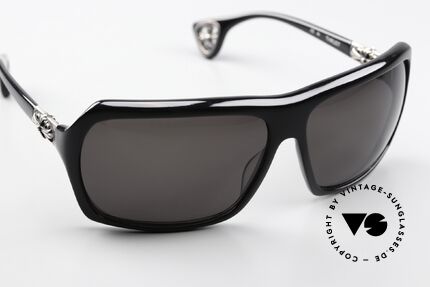 Chrome Hearts Thrust Biker Brille Sterling Silber, u.a. Guns'N'Roses machten Chrome Hearts berühmt ;), Passend für Herren und Damen
