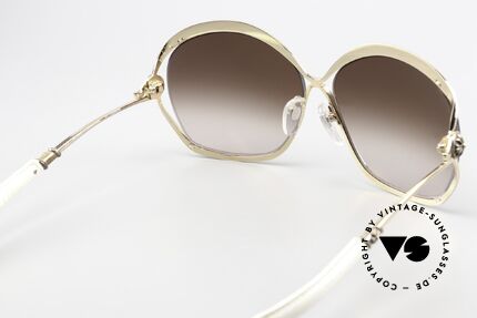 Chrome Hearts Fluffer Weißes Eidechsen Leder, Größe: large, Passend für Damen