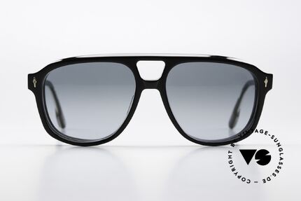 Jacques Marie Mage Leonard Limited Edition In Shadow, 80er Jahre inspirierte Aviator bzw. Navigator-Form, Passend für Herren