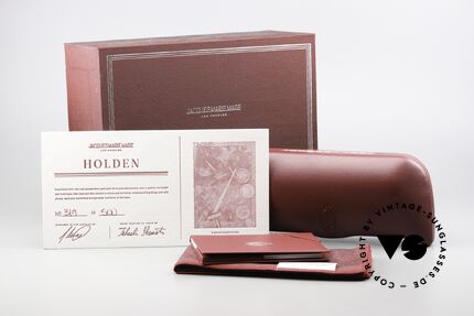 Jacques Marie Mage Holden Massive Azetatbrille Eckig, Größe: medium, Passend für Herren und Damen