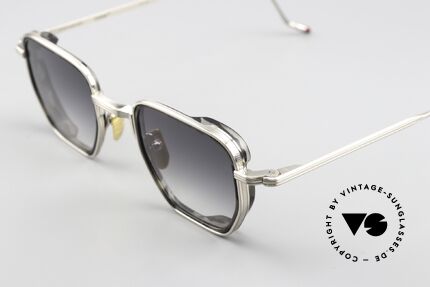 Jacques Marie Mage Atkins Eckige Outlaw Sonnenbrille, JMM zeigt, dass "vintage" keine Frage des Alters ist!, Passend für Herren
