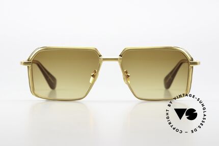 Jacques Marie Mage Vasco Eckige Luxusbrille Herren, streng limitierte Titan Sonnenbrille in Größe 56-17, Passend für Herren