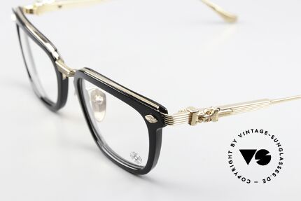 Chrome Hearts Overpoked Luxusbrille Unisex Vergoldet, herausragende Handwerkskunst; made in Japan, Passend für Herren und Damen
