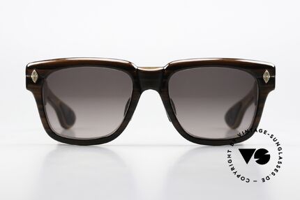 Chrome Hearts Lilith Edelholz Brille 18KT Gold, Wood: Ebony Walnut - Piano Varnish Lenses, Passend für Herren und Damen