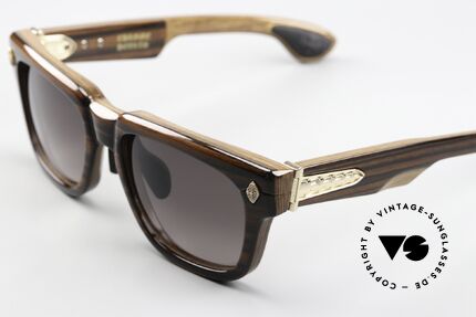 Chrome Hearts Lilith Edelholz Brille 18KT Gold, das FLAGSHIP-Modell von CHROME HEARTS, Passend für Herren und Damen