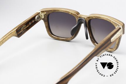 Chrome Hearts Lilith Edelholz Brille 18KT Gold, LILITH = altorientalischer, weiblicher Dämon, Passend für Herren und Damen