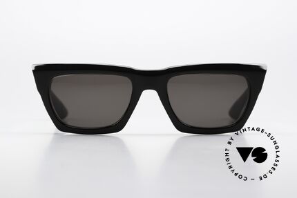 Chrome Hearts Cliterally Azetat Sonnenbrille 925er, markante, schwarze Azetat-Sonnenbrille, Passend für Herren und Damen