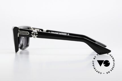 Chrome Hearts Cliterally Azetat Sonnenbrille 925er, unisex Luxus-Brille in M Größe 53-20, 146, Passend für Herren und Damen