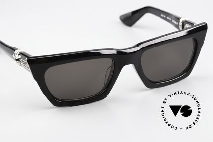 Chrome Hearts Cliterally Azetat Sonnenbrille 925er, mit entspiegelten Sonnengläsern von ZEISS, Passend für Herren und Damen