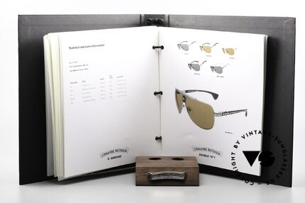 Chrome Hearts Eyewear Catalog Mit Den Fuck You Brillen, sehr guter gebrauchter Erhaltungszustand, Passend für Herren und Damen
