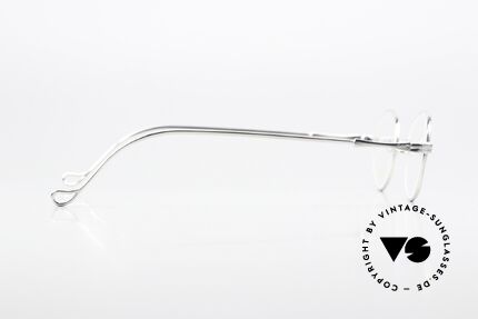 Lunor II 20 Brille Platin Plattiert Small, Rahmen kann beliebig verglast werden, in Gr. 41/26, Passend für Herren und Damen
