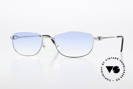 Cartier Whisper Sonnenbrille Platin Glänzend Details