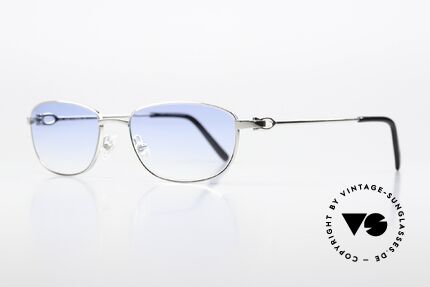 Cartier Whisper Sonnenbrille Platin Glänzend, platin-plattierte Metallfassung (Platin GLÄNZEND), Passend für Herren und Damen