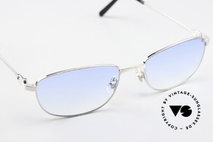 Cartier Whisper Sonnenbrille Platin Glänzend, 2. hand Modell im neuwertigen Zustand + orig. Box, Passend für Herren und Damen