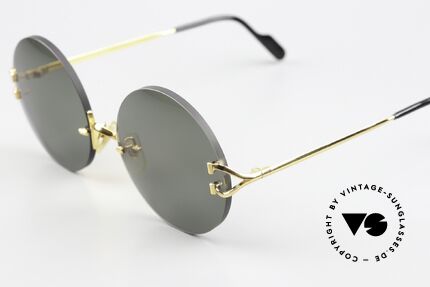 Cartier Madison 55 Customized Big Size 55mm, Brücke 18mm & Gesamtbreite 138mm; Gr. M bis L, Passend für Herren und Damen