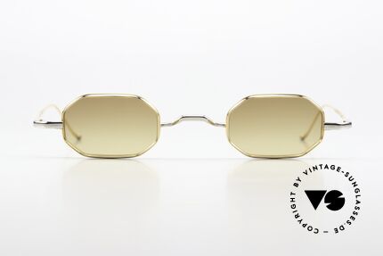 Jacques Marie Mage The Burn Lou Doillon Collaboration, achteckige Jacques Marie Mage Sonnenbrille, The Burn, Passend für Herren und Damen