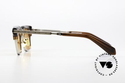 Jacques Marie Mage Alin Kombibrille Titan & Azetat, das ist Brillenhandwerk in einer anderen Dimension!, Passend für Herren