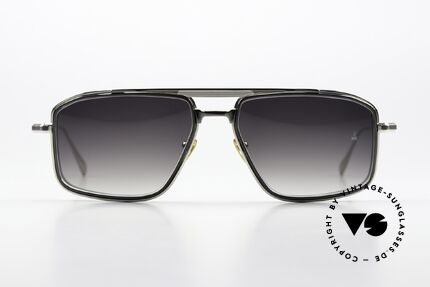 Jacques Marie Mage Earl Überall Ausverkaufte Brille, streng limitierte Beta-Titan Fassung in Größe 56-17, Passend für Herren
