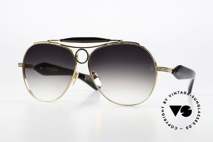 Jacques Marie Mage Aspen Aviatorbrille Shooter Style Details