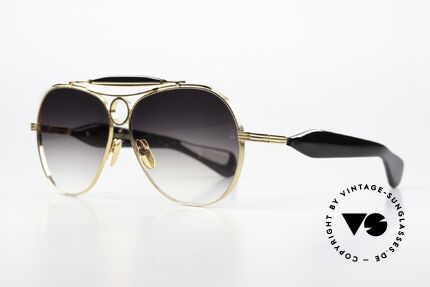 Jacques Marie Mage Aspen Aviatorbrille Shooter Style, inspiriert von der Ray-Ban Shooter und dem Ski-Ort, Passend für Herren