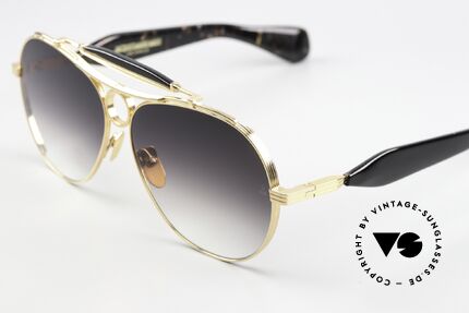 Jacques Marie Mage Aspen Aviatorbrille Shooter Style, JMM zeigt, dass "vintage" keine Frage des Alters ist!, Passend für Herren