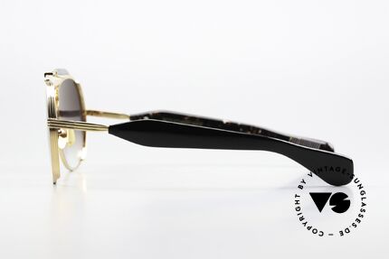 Jacques Marie Mage Aspen Aviatorbrille Shooter Style, das ist Brillenhandwerk in einer anderen Dimension!, Passend für Herren