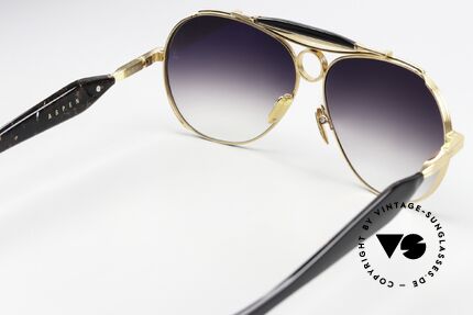 Jacques Marie Mage Aspen Aviatorbrille Shooter Style, stilvoller und besser geht's nicht (Nr. 51 von nur 500), Passend für Herren