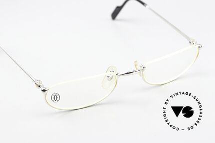 Cartier Demi Lune 2000 - S Lesebrille Damen Und Herren, KEINE RETRO Cartier Brille; ein Original von 2000!, Passend für Herren und Damen