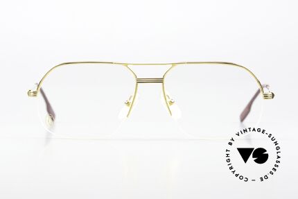 Cartier Orsay Halbrand Luxus Herrenbrille, Modell aus der Cartier 'Semi-Rimless' Collection, Passend für Herren