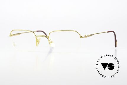 Cartier Broadway - M 1990er Originalbrille Eckig Details