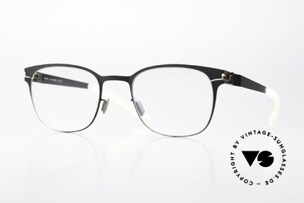 Mykita Agnes Farbcode Black Gold Edges Details