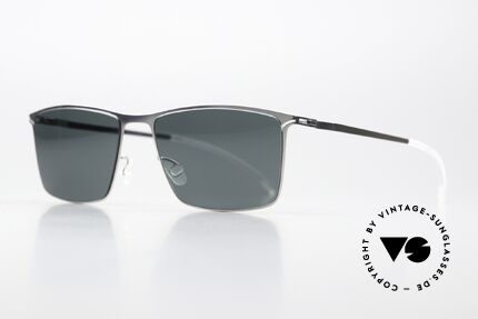 Mykita Alvin Polarisierende Sonnengläser, Farbe 051: silber, mit polarisierenden Sonnengläsern, Passend für Herren und Damen