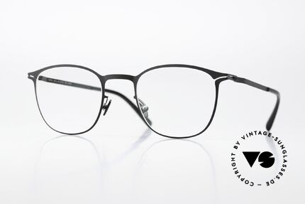 Mykita Ando Metallbrille Klassisch Schwarz Details