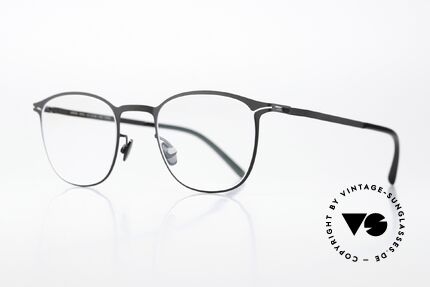 Mykita Ando Metallbrille Klassisch Schwarz, color 002 = schwarz (eher eine Damenbrille / Unisex), Passend für Herren und Damen