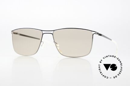 Mykita Berge Hellbraune Sonnengläser Details