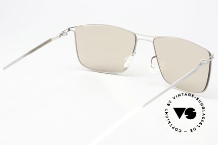 Mykita Berge Hellbraune Sonnengläser, Sonnengläser (100% UV) können auch ersetzt werden, Passend für Herren und Damen